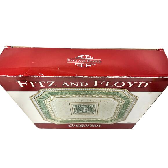 Fitz and Floyd Gregorian 2005 Large Serving Platter-Wrapped and New in Box! - Picture 3 of 7